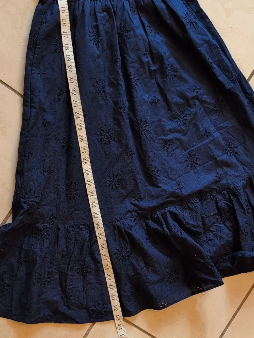 NWT J. Crew Midi Dress Mixed-media Eyelet Blue Lined Size XSP